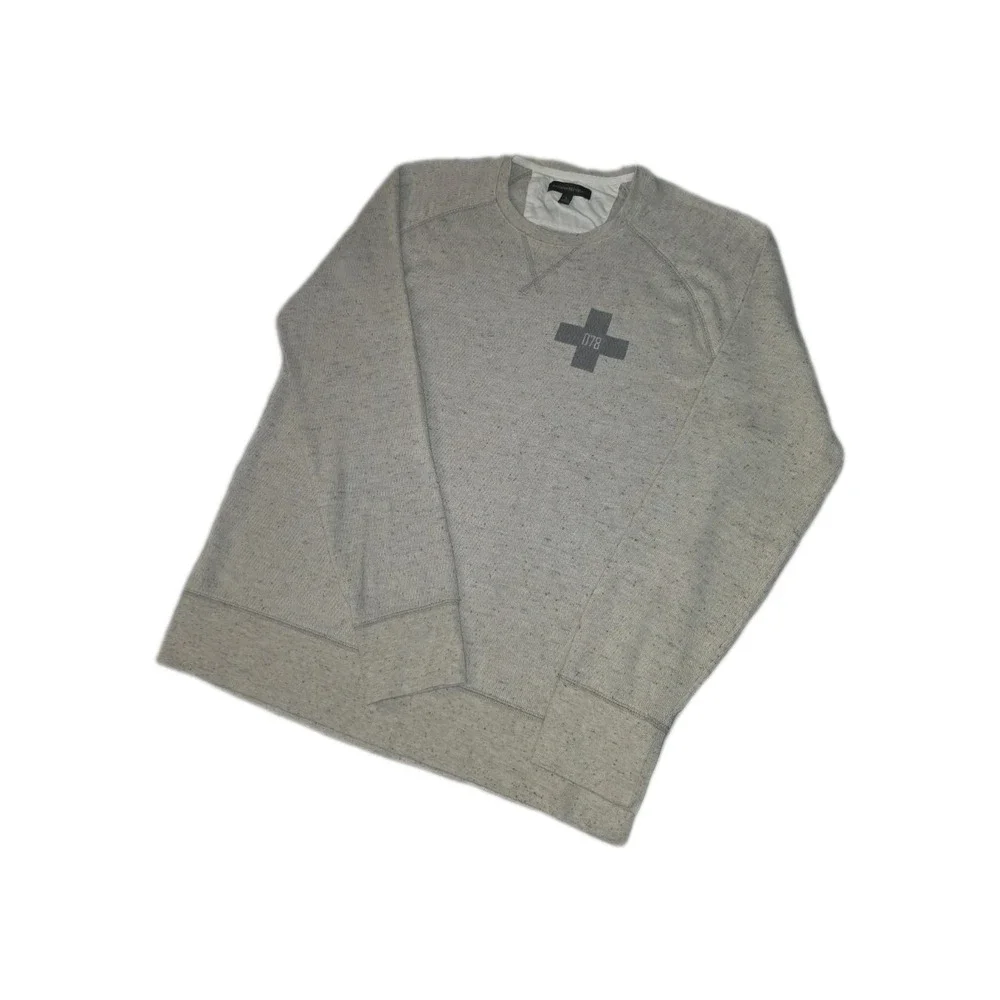 Banana Republic Casual Preppy Pullover Crewneck Fleece Sweatshirt L